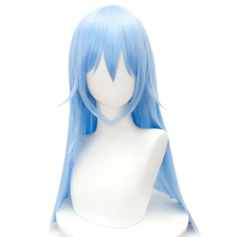 Rimuru Tempest Cosplay - Anime Costume from That Time I Got Reincarnated as a Slime, Including Halloween Uniform, Trench Wig, and Mask Set-