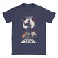 Mad Max - T-Shirt For The Film Buff - Classic Action - Movie Wear Fan Garment-Navy Blue-S-