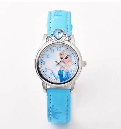 Disney Frozen Elsa Watch - Princess Anna Design - Silicone Strap Quartz Watch - Perfect for Girls’ School Days-3-