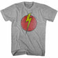 Flash Gordon Logo T-Shirt - Vintage Lightning Bolt Space Rocket Comic Tee-