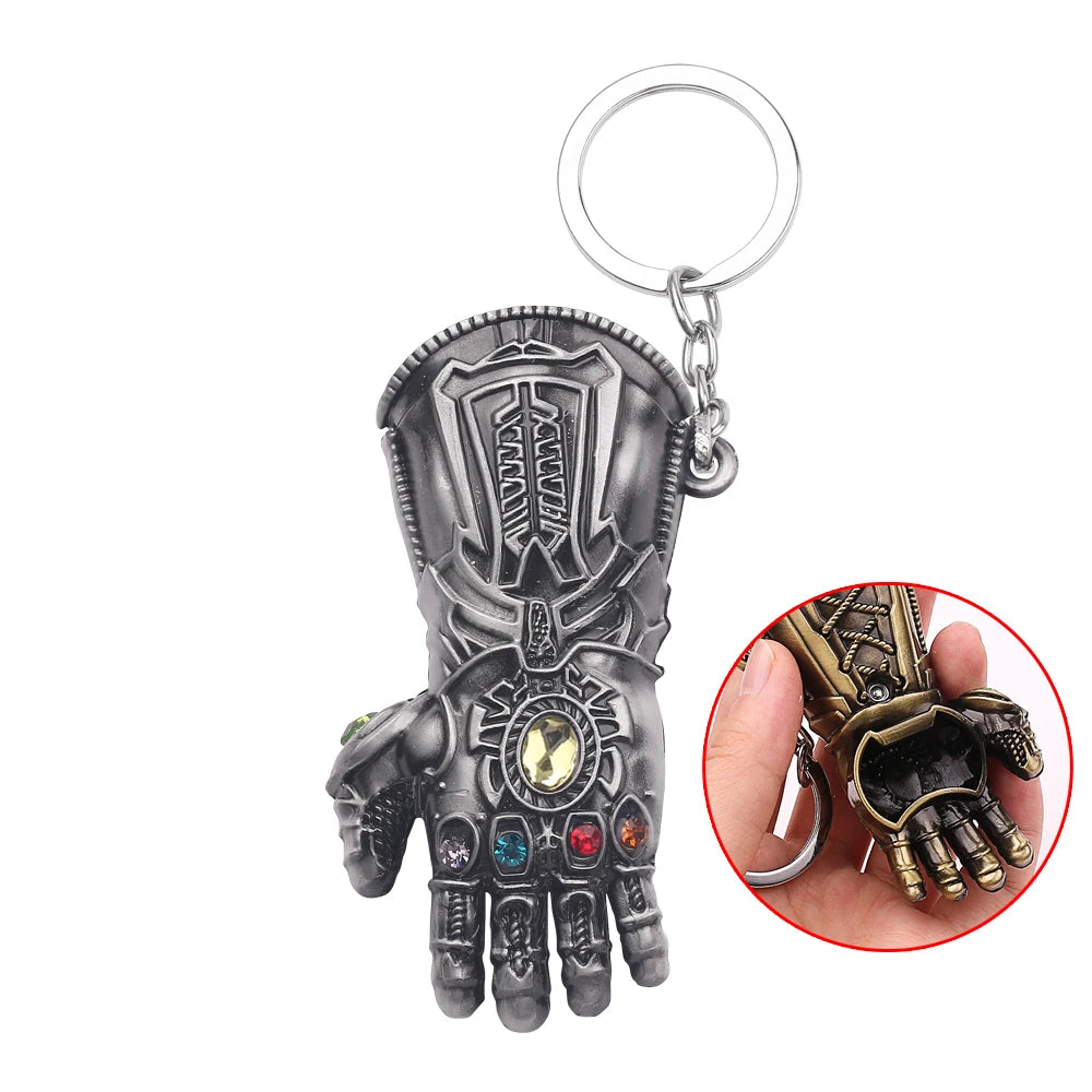 Marvel Thanos Gauntlet Keychain - Portable Beer Opener and Wedding Favor-Marvel Keychain 1-