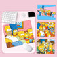 Cartoon Simpsons Mousepad - Custom Desk Mat for Gaming or Writing - Fun Present for Students or Office Workers-