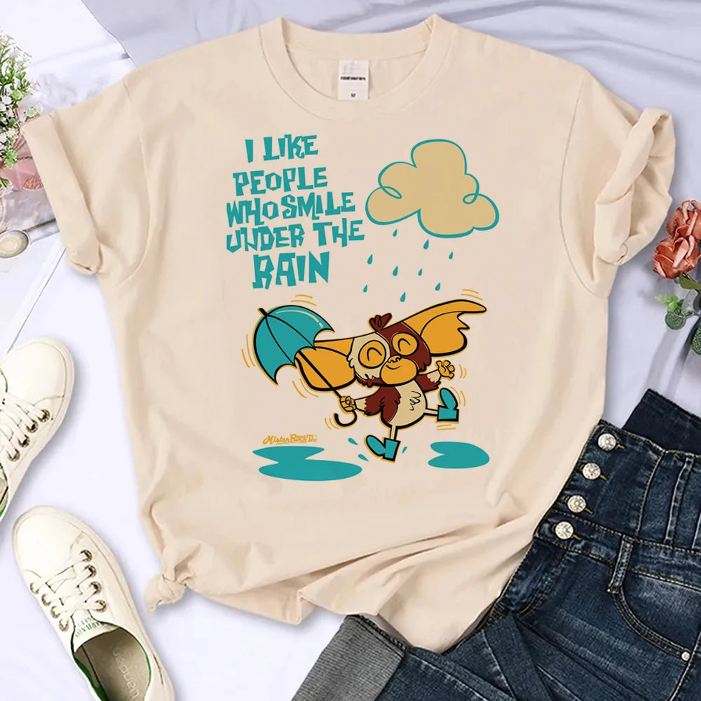 Gremlins T Shirt Women - Anime Streetwear Comic - T Shirt Female Designer - Women Clothes-YY268-9 KAQISE-CHINA-M