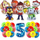 Paw Patrol Birthday Party Decorations Tableware Supplies Balloons Paper Party Plate Cup Napinks Gift Bag Baby Shower Kids Happy-number 5-