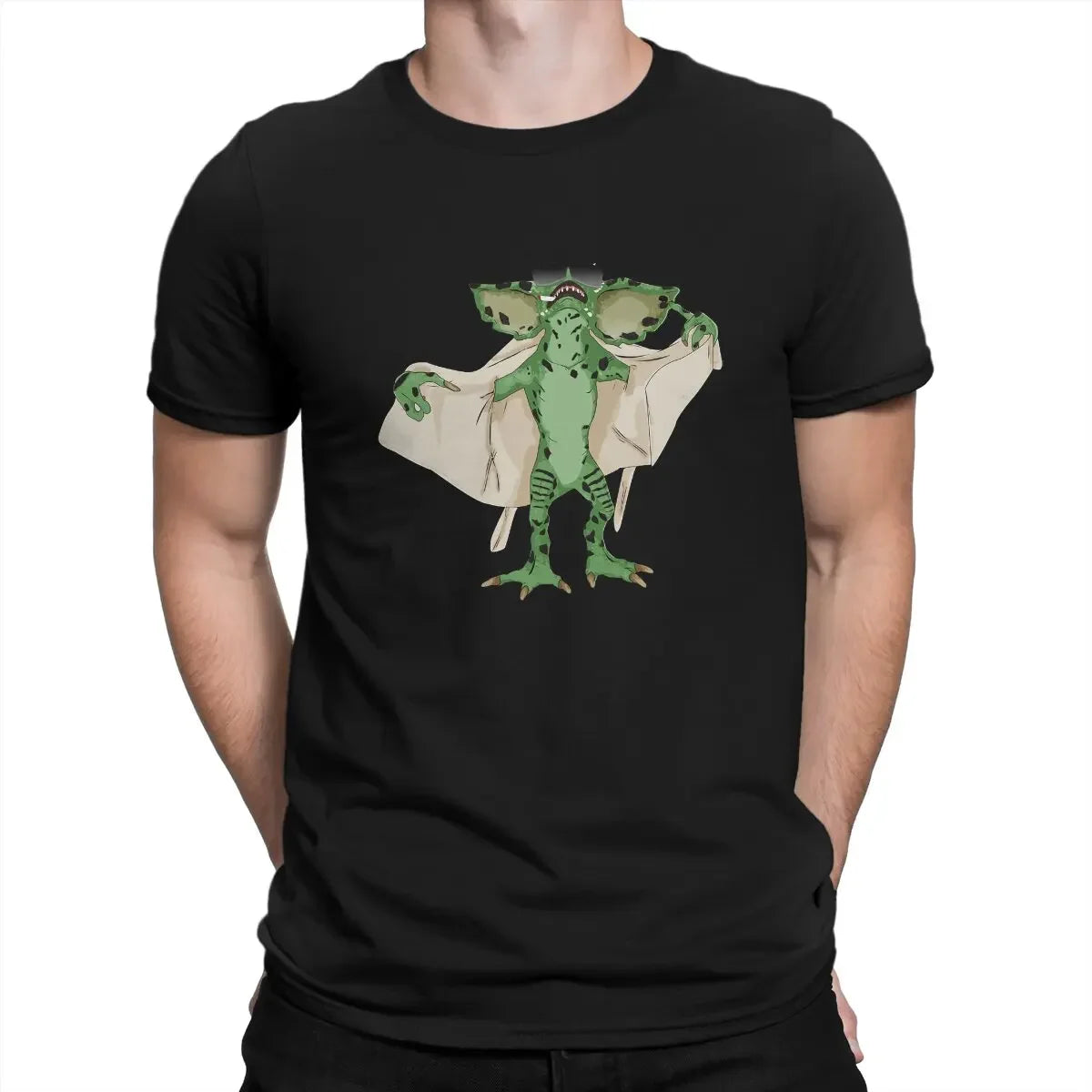 Men’s New Clothing - Summer Gremlin Flasher - Gremlins Thriller Movie - Men T Shirt - Fibre Fashion Crewneck - Polyester TShirt Harajuku-