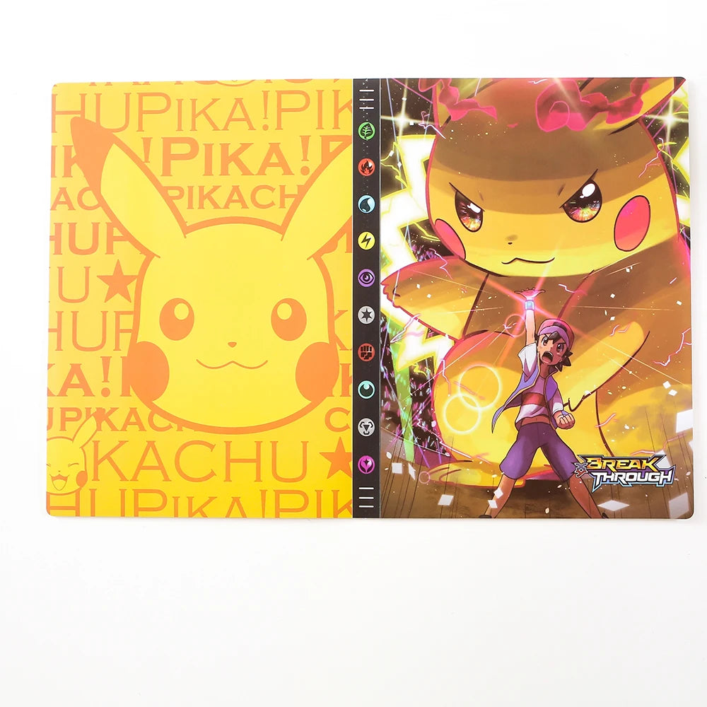 Newest Large Size 432pcs Pokemon Card Album Book Top Loaded List Playing  Cards Holder Album Toys Kids Gift
