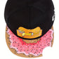 Simpsons Baseball Cap - Trendy Duck-Tongue Design - Perfect Outdoor Gift for Dad, Husband, or Brother Trucker-Black-Adjustable-