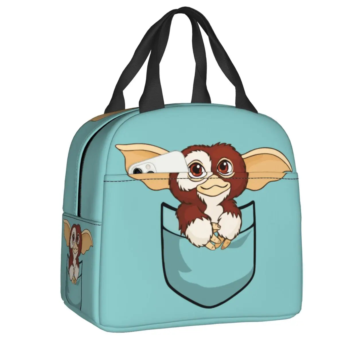 Custom Gizmo Mogwai - Gremlins Lunch Bag - Reusable Cooler - Thermal Insulated Lunch Box - For Outdoor Camping - Picnic Food Tote Bags-9-22x20x13cm-