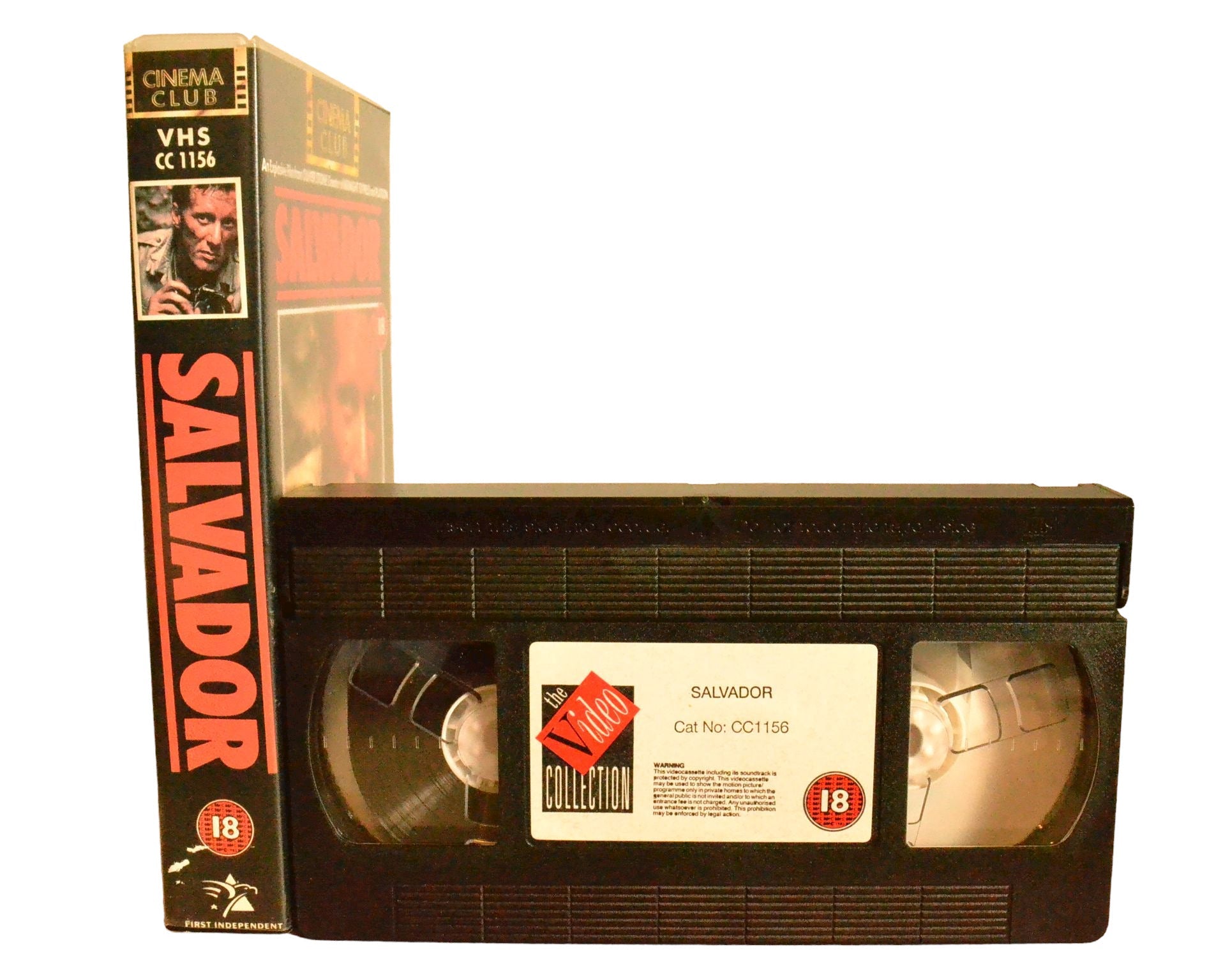 Salvador - James Woods - The Video Collection - Action - Pal - VHS-