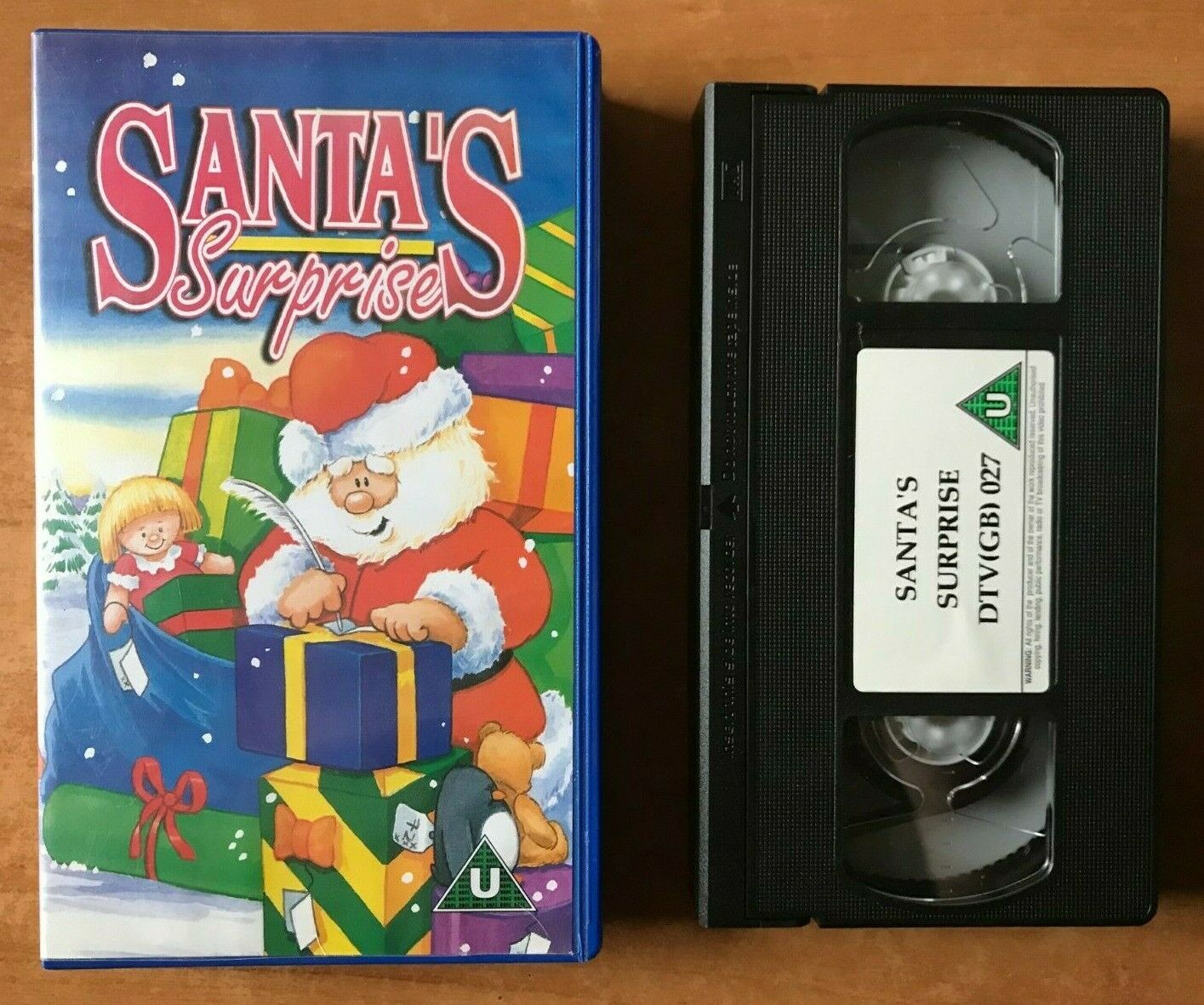 Santa's Suprise (Classic Cartoons) - Holiday Special - Animated - Kids - Pal VHS-