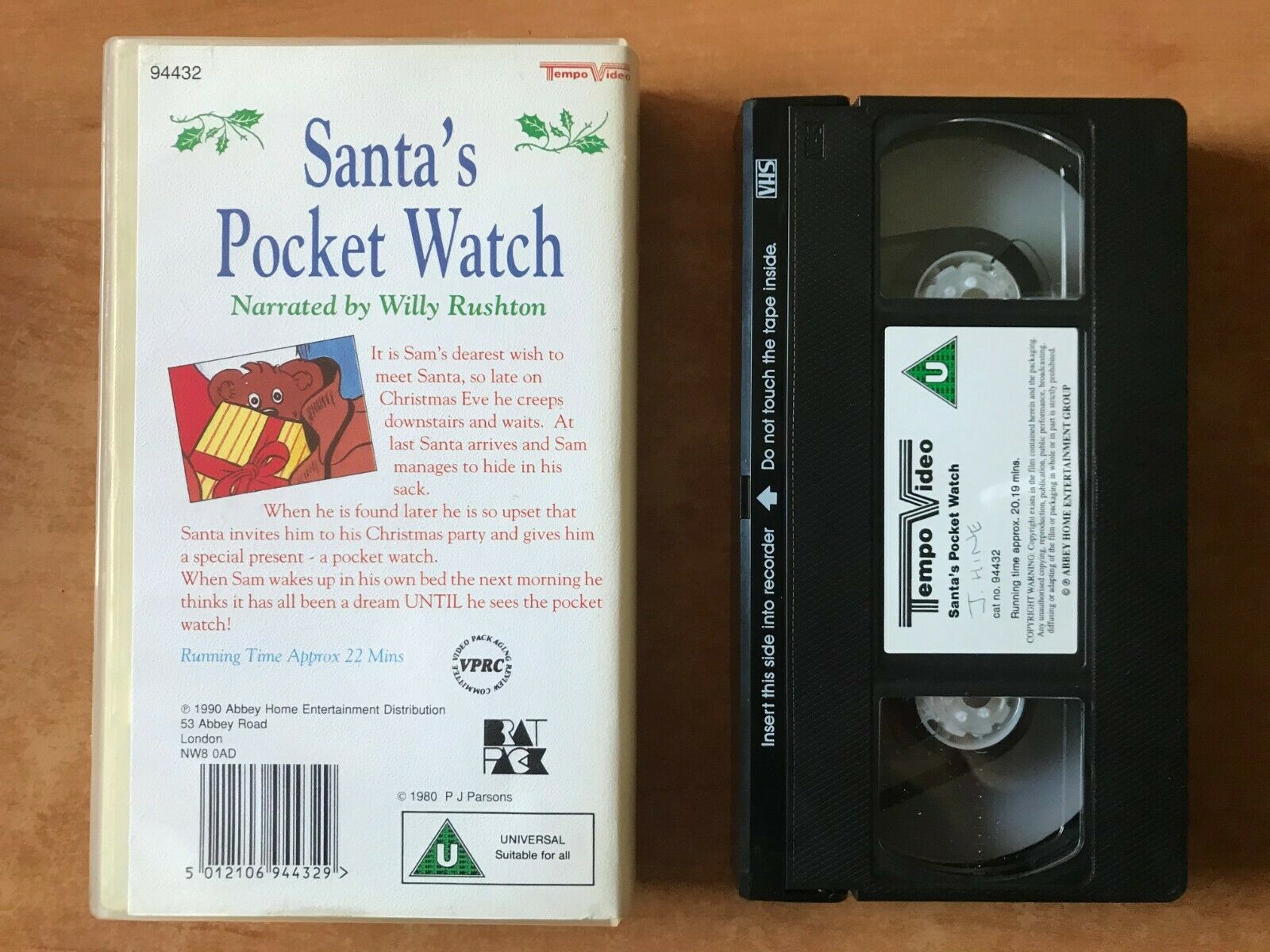 Santa's Watch; [Willy Rushton] Christmas Special - Animated - Kids - VHS-