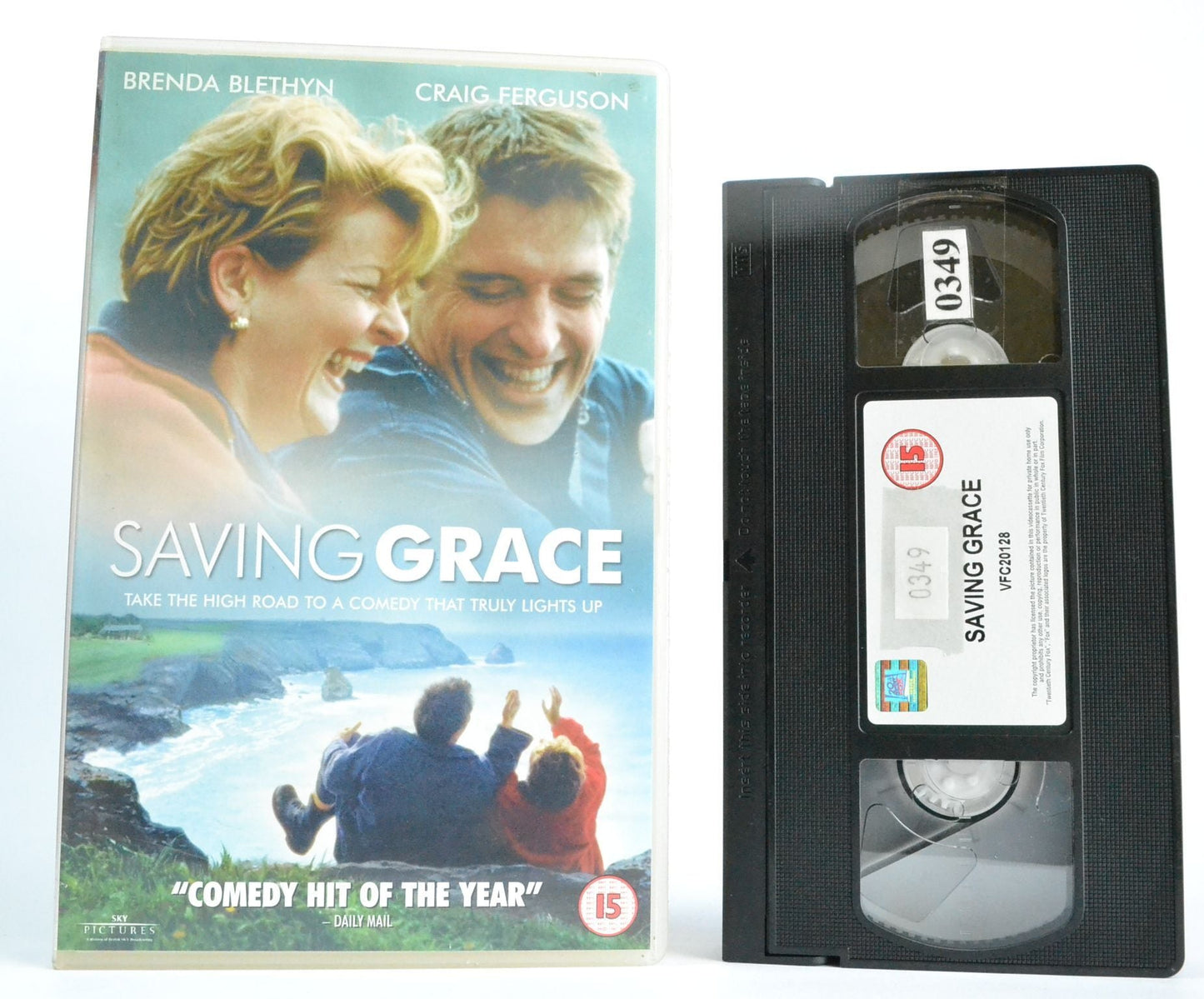 Saving Grace: Made For Sky Pictures T.V. - Brenda Blethyn - (1999) Ex-Rental VHS-