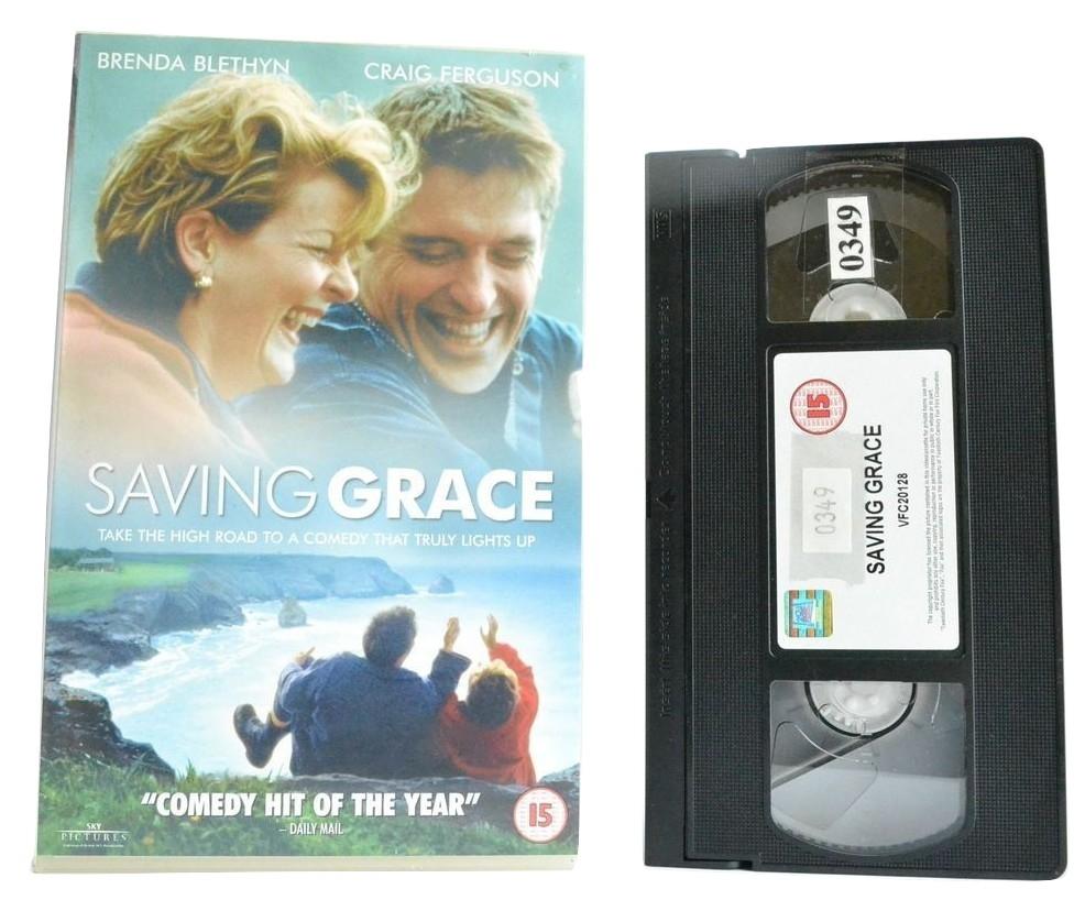 Saving Grace: Made For Sky Pictures T.V. - Brenda Blethyn - (1999) Ex-Rental VHS-