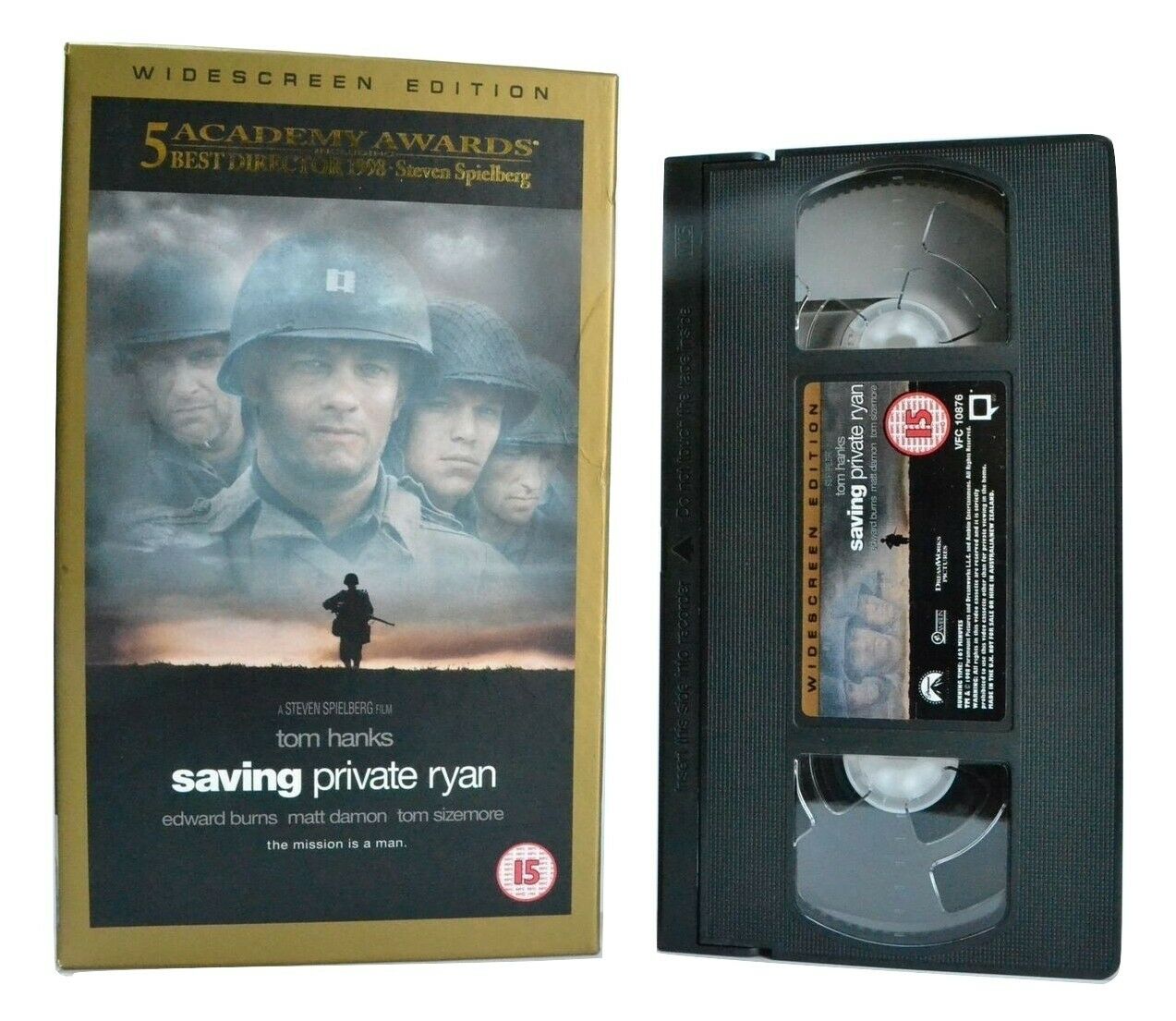 Saving Privare Ryan: Widescreen Edition - (1998) Epic War Drama - T.Hanks - VHS-