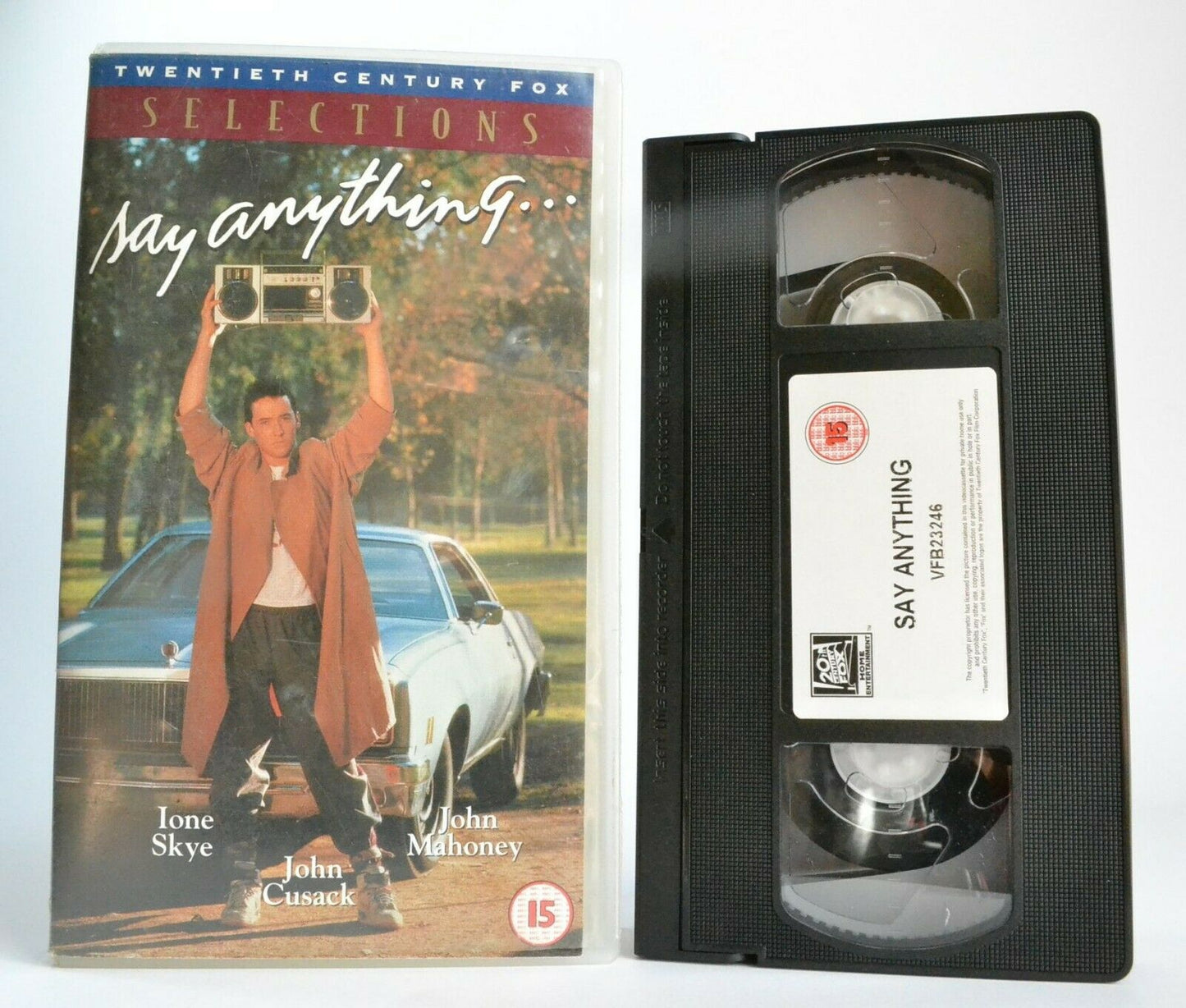 Say Anything (1989) - Romantic Comedy - John Cusack/Ione Skye - Pal VHS-