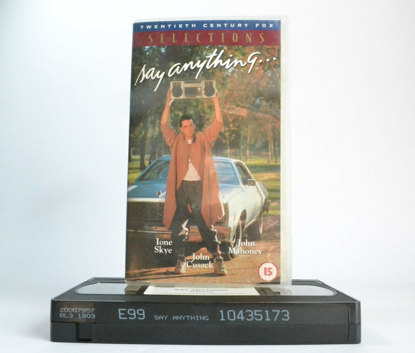 Say Anything (1989) - Romantic Comedy - John Cusack/Ione Skye - Pal VHS-