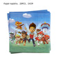 PAW Patrol Birthday Party Decoration Kids Toy Hat Gift - Aluminum Foil Balloon Disposable Tableware - New Banner Boy Event Supplies-Napkin - 20pcs-