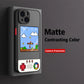 Super Mario Bros Game Phone Case for iPhone 15 14 13 12 11 - Matte Transparent Back Cover-FGHS-29cc24051564-For iphone 11-