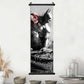 DC Batman Movie Poster Hanging Scroll Wallpaper Wall Artwork Canvas Painting Picture Print Room Home Decoration Art Decor Gift-1-5-1-25x75cm(10x30inch)-CHINA