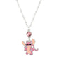 Lilo & Stitch Pendant Necklace - Cute Anime Jewelry Cartoon Angel Chain Collar Gift-Angel 2-CHINA-