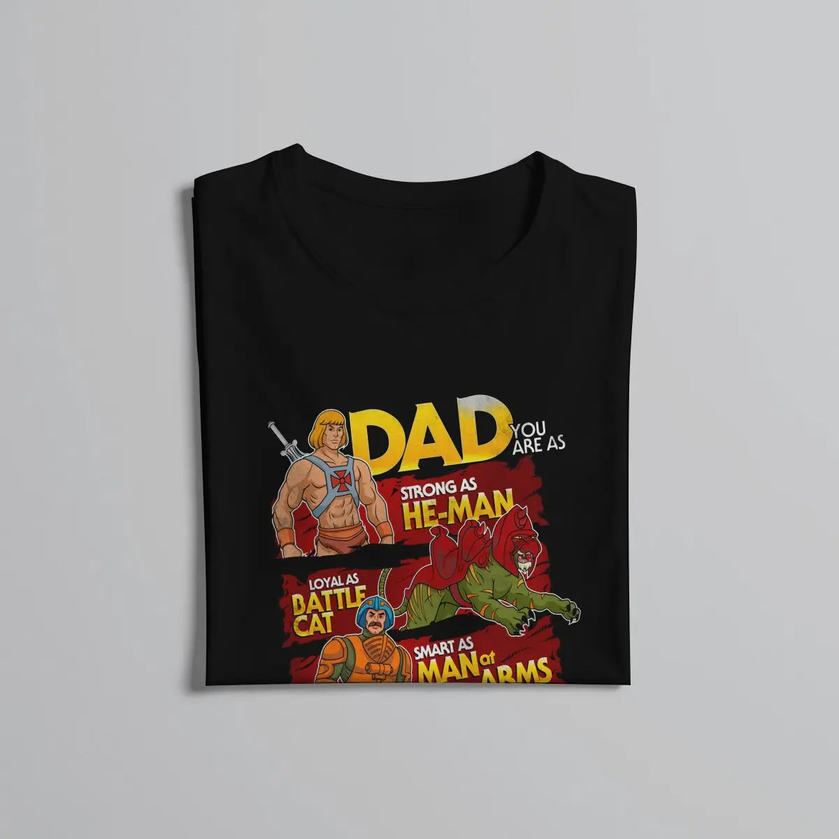 Father's Day He-Man T-Shirt: Masters of the Universe Homme Polyester Gift for Men - For the Dad Who Has Everything-