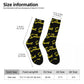 Simpsons Logo Non-Slip Socks - Soft and Breathable Autumn Socks - Fun Fav Cartoon Gift for Husband or Boyfriend-