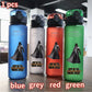 Star Wars Jedi Knight Water Cup - 560ML Laser Sword Portable Sports Bottle - Outdoor Adventure Design-12-1 pcs red-