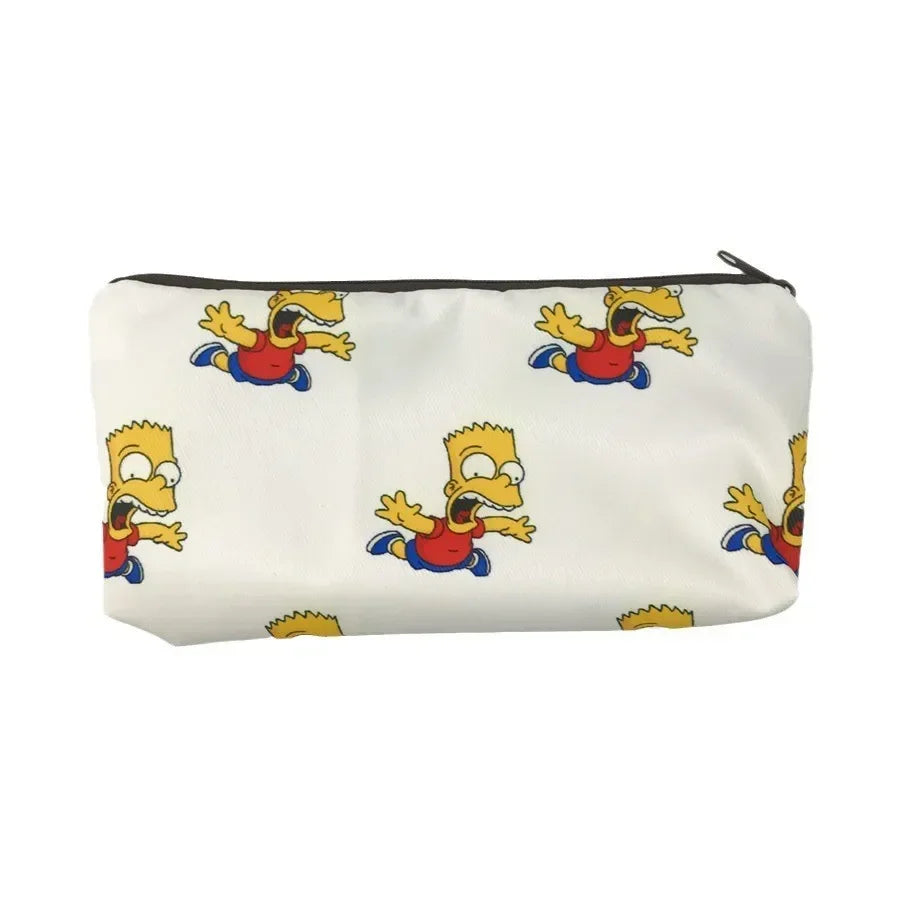 Cute Simpsons Pencil Case - Waterproof Stationery Bag - Thoughtful Cult Present for Students or Coworkers-4-