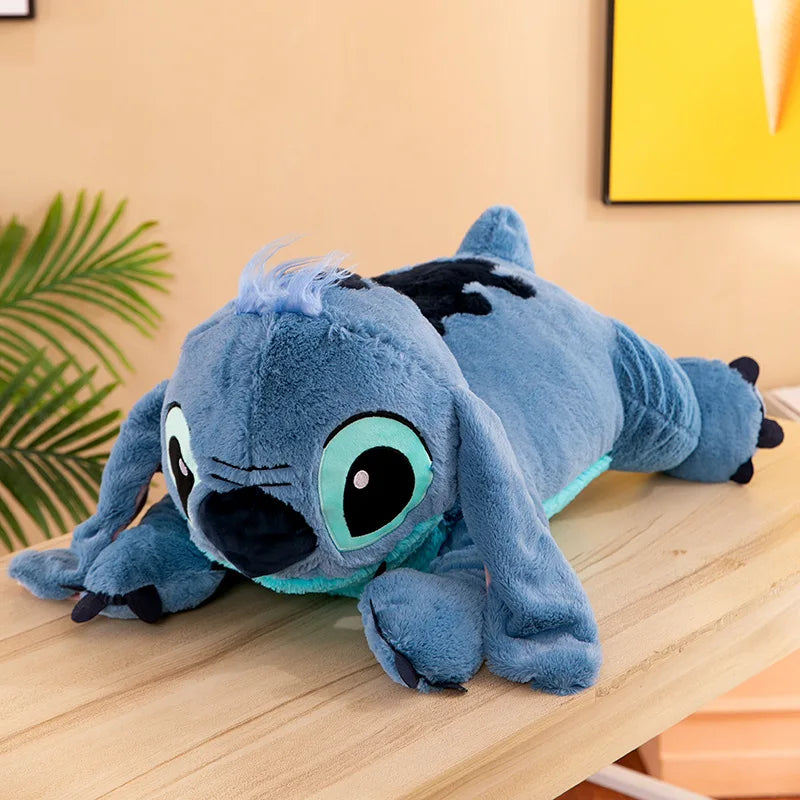 Stitch Long Plush Pillow Toy - Sleeping Leg Clamping Doll Kids Birthday Cartoon Gift-