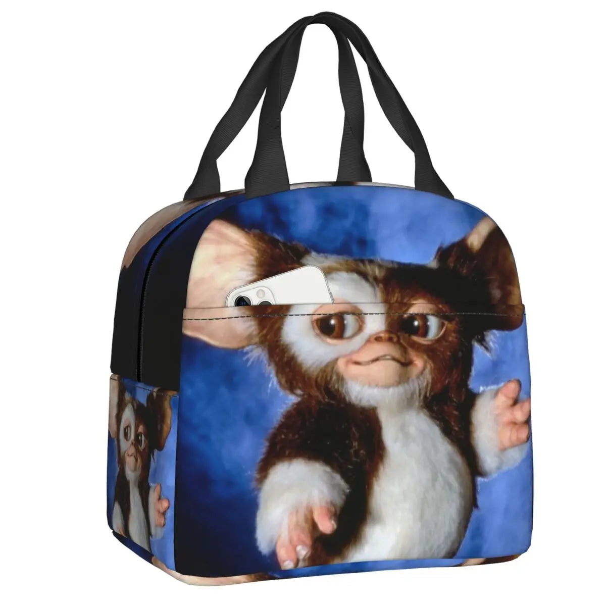 Custom Gizmo Mogwai - Gremlins Lunch Bag - Reusable Cooler - Thermal Insulated Lunch Box - For Outdoor Camping - Picnic Food Tote Bags-5-22x20x13cm-