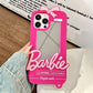 Luxury Barbie Dolls Mirror Protect Case for iPhone 15 14 13 12 11 Pro X XR XS Max - Cute, Soft Silicone Shockproof Cover-Only Case-For iPhone 15 Pro-