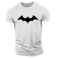 2023 Summer New Fashion Tops Men's Bat Print T-Shirt Round Neck Men's Breathable Fitness Sports Short-Sleeved Quick Dry Clothing-ETLTHJ232116Z-6XL-