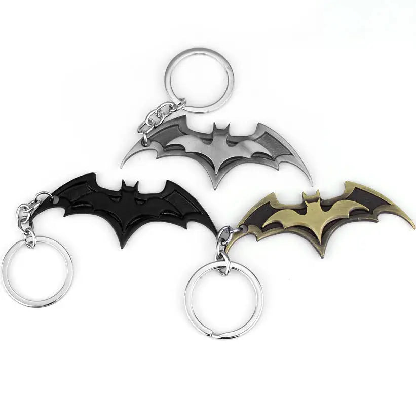 Batman Darts Metal Keychains Cosplay Props Film Television Works Peripheral Gifts Men Women Backpack Jewelry Accessories-