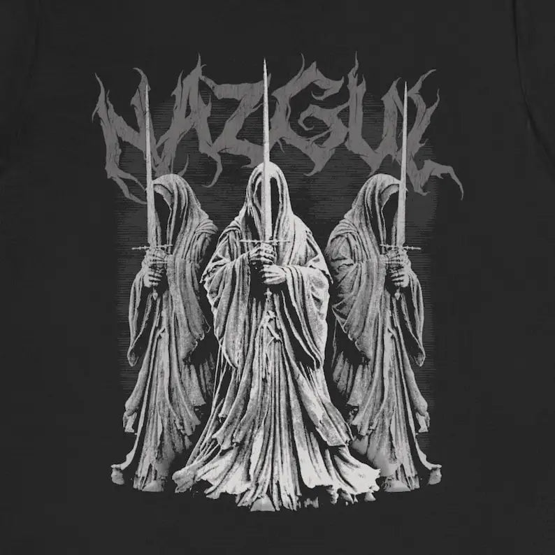 Lord of The Rings Shirt - Nazgul Ringwraith - Sauron Mordor Dark Lord - Morgoth Cosplay T-Shirt-