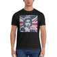 Men’s T-Shirt "God Save" – Creative Cotton Short Sleeve Round Collar Mr. Bean Tee, Perfect Gift Idea-black-4XL-