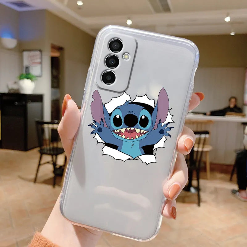 Soft Cover For Samsung Galaxy M13 4G Phone Case - Soft Silicone Clear Capa - For Samsung M 13 - GalaxyM13 Fundas Angle Baby - All Samsung Galaxy M Series Models - Anime Fan Gift-Ktm-dsnrw267-Samsung M13 4G-