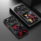 Marvel Comic Deadpool Wolverine Case for iPhone 15 14 13 12 11 - Frosted Translucent Cover-