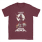 Mad Max - T-Shirt For The Film Buff - Classic Action - Movie Wear Fan Garment-Burgundy-S-