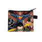 DC Anime Figure Justice League Batman Bruce Wayne Coin Purse Portable Card Case Coin Key Storage Bag Clutch Small Gifts-31-13.5x11 cm-