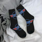 Top Gun Blue & Red Movie Stars Socks - Casual Sport Style - New Male & Women's Socks for All Seasons-As Picture Show-One Size-