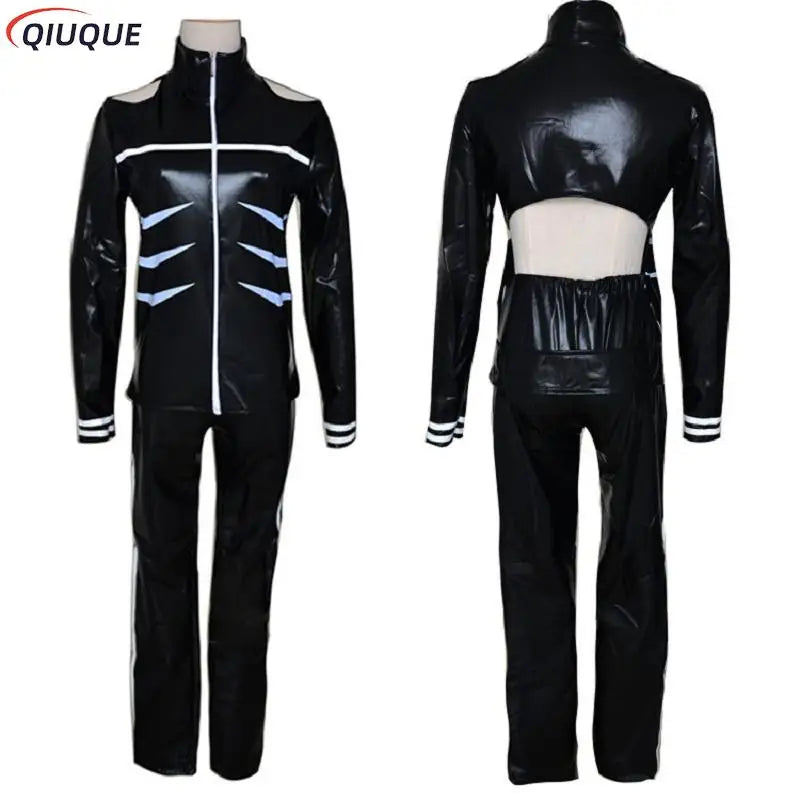 Japanese Anime Tokyo Ghoul Cosplay - Kaneki Ken Cosplay Costume with Hoodie, Jacket, Pants, Shorts, Full Set Outfits, Men's Uniforms, and Masks-