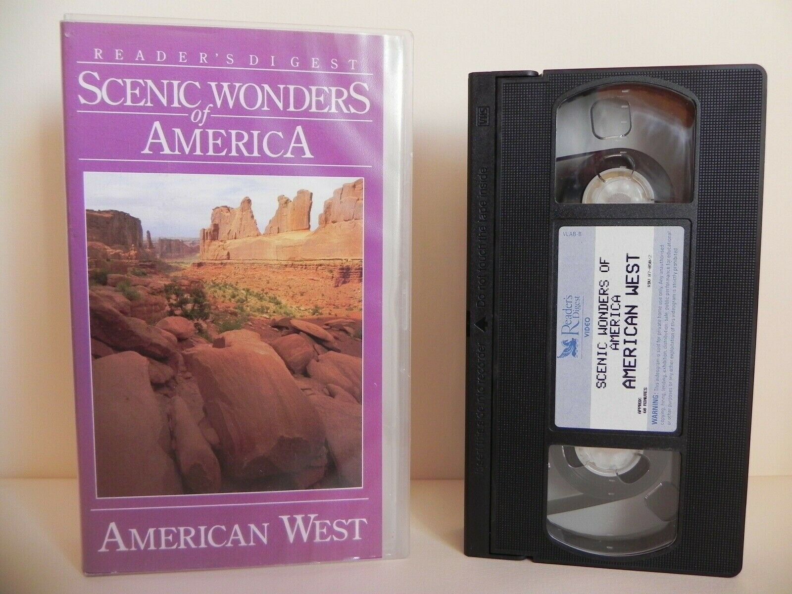 Scenic Wonders Of America - Reader's Digest - American West - Documentary - VHS-