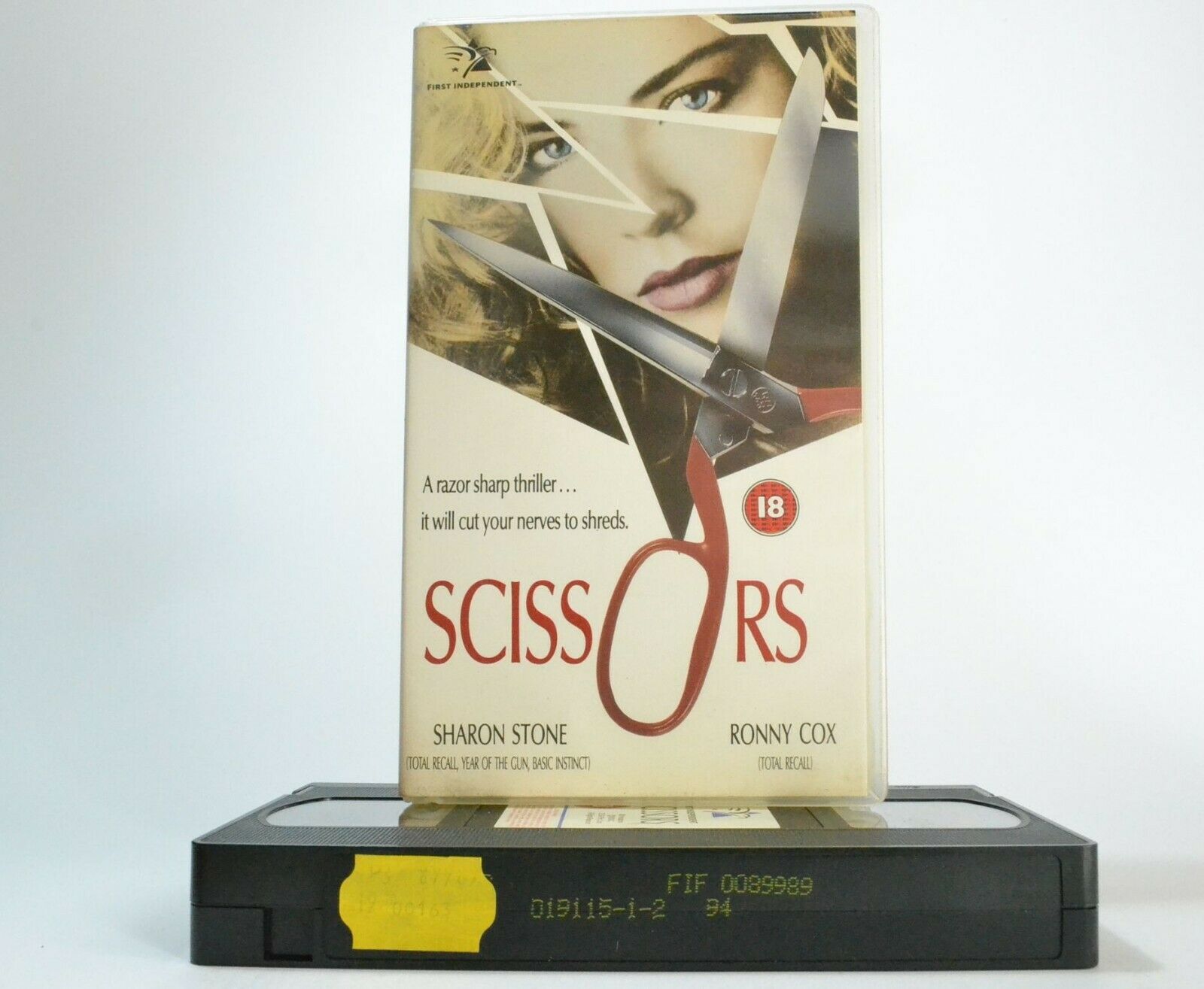 Scissors - [Frank De Felitta] - Psychological Thriller - Sharon Stone - Pal VHS-