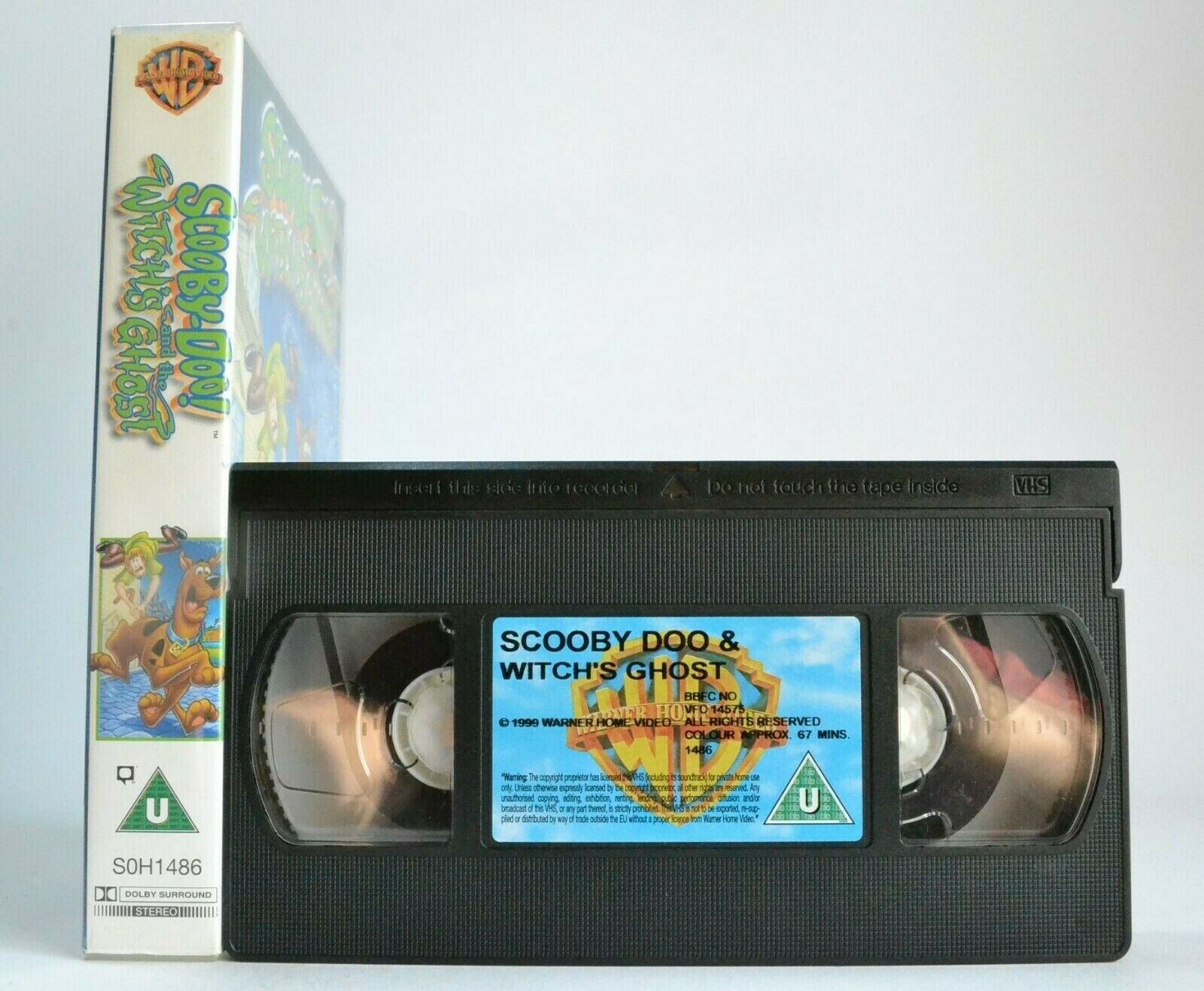 Scooby-Doo And The Witch's Ghost - Animated - Mystery Adventures - Kids - VHS-