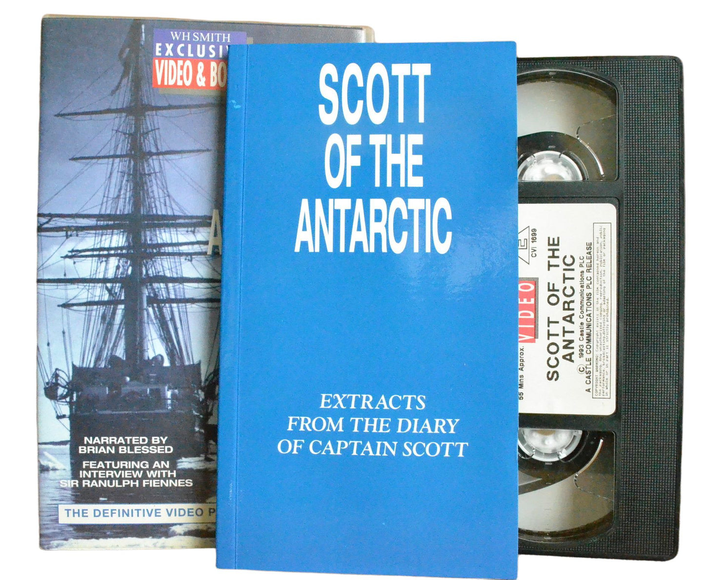 Scott Of The Antarctic - Castle Vision - Pal VHS-