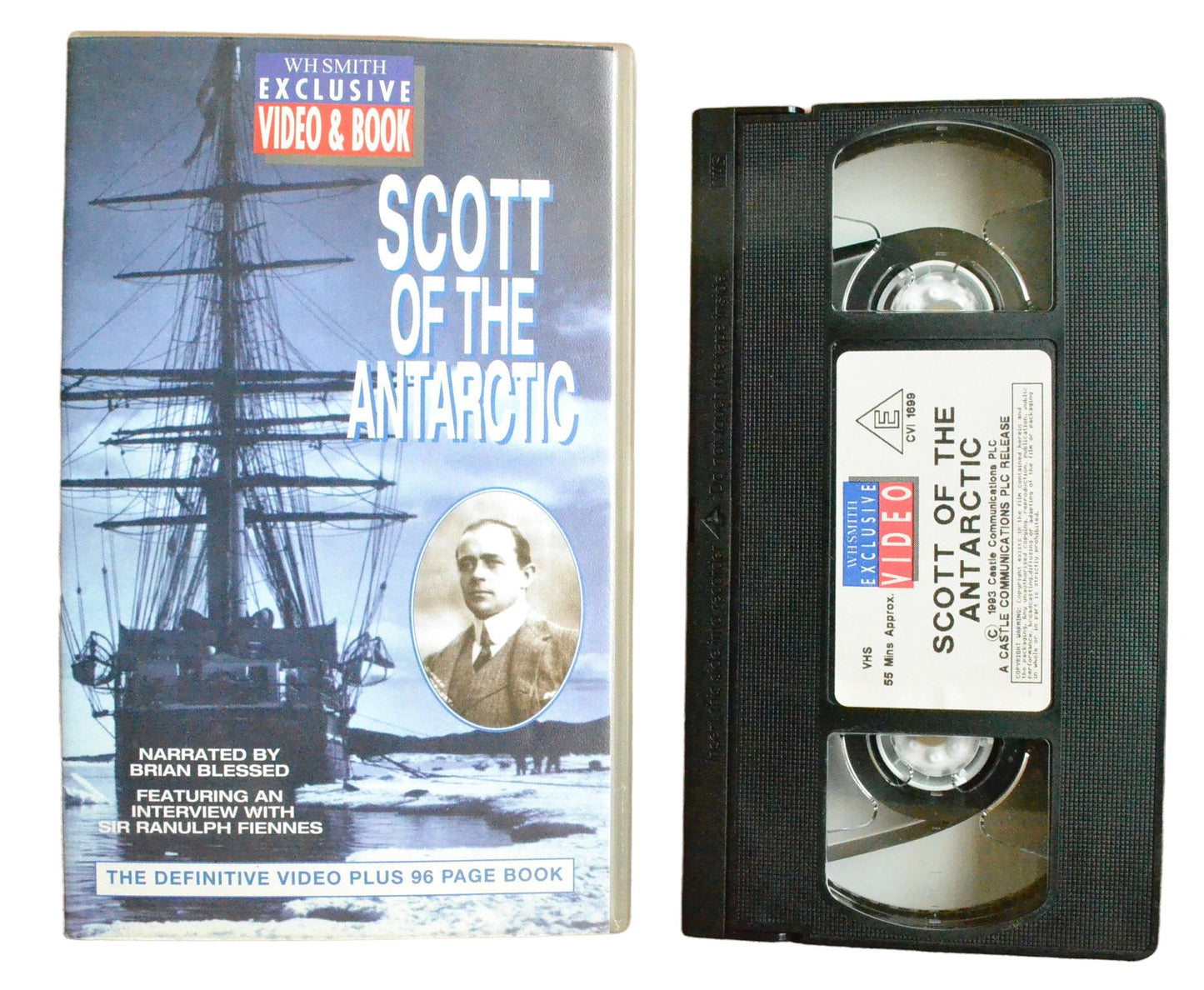 Scott Of The Antarctic - Castle Vision - Pal VHS-