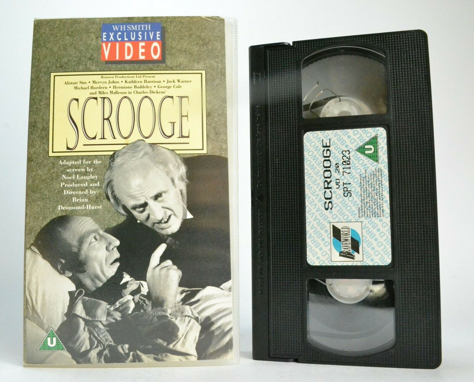 Scrooge [WH Smith Exclusive Video]: Christmas Tale [Charles Dickens] - Pal VHS-