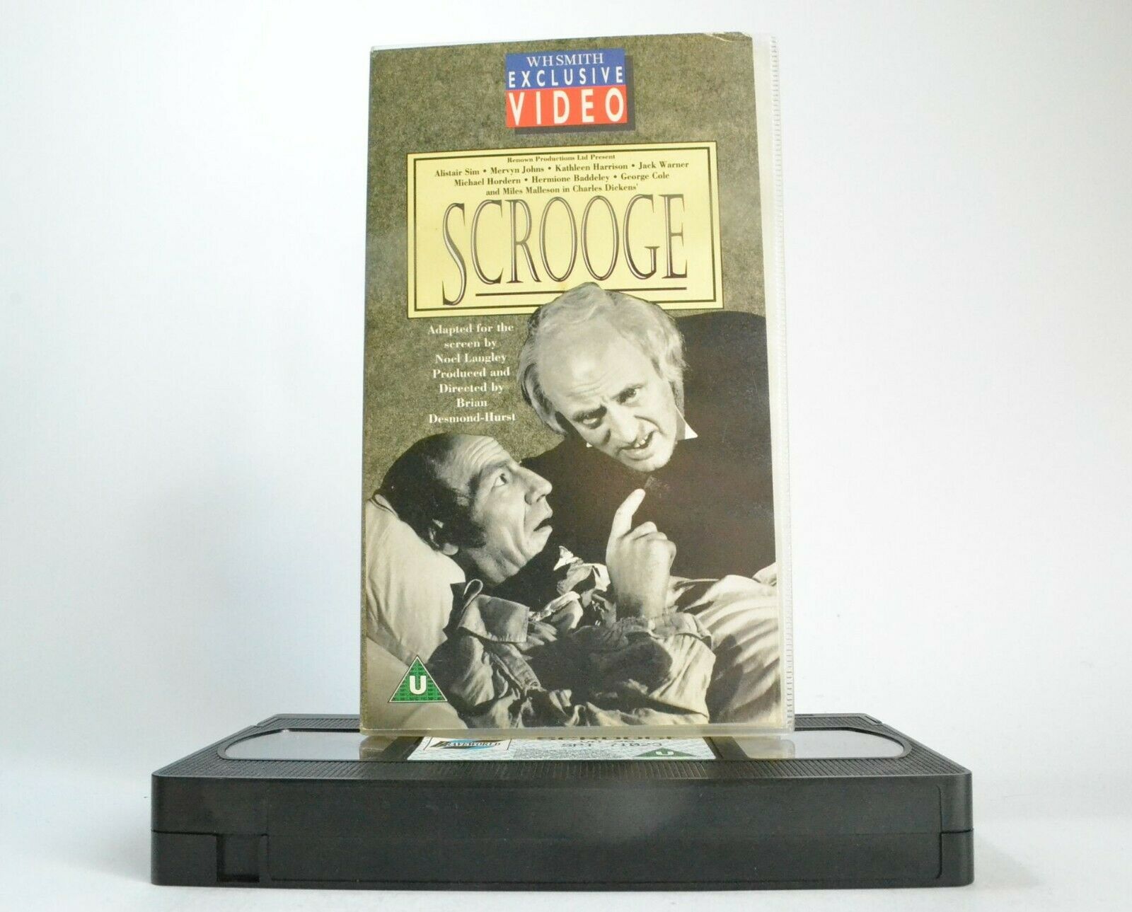 Scrooge [WH Smith Exclusive Video]: Christmas Tale [Charles Dickens] - Pal VHS-