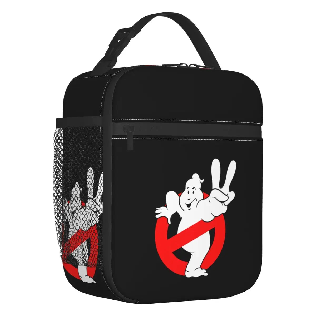 Ghostbusters Slimer Lunch Bag - Portable and Multifunctional - Green Ghost Supernatural Movie Box-8-Lunch Bag-