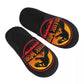 Custom Dinosaur Jurassic Park Soft Memory Foam Slippers - Women's Horror Movie - Comfy Warm Anti-Skid Slipper-9-M-